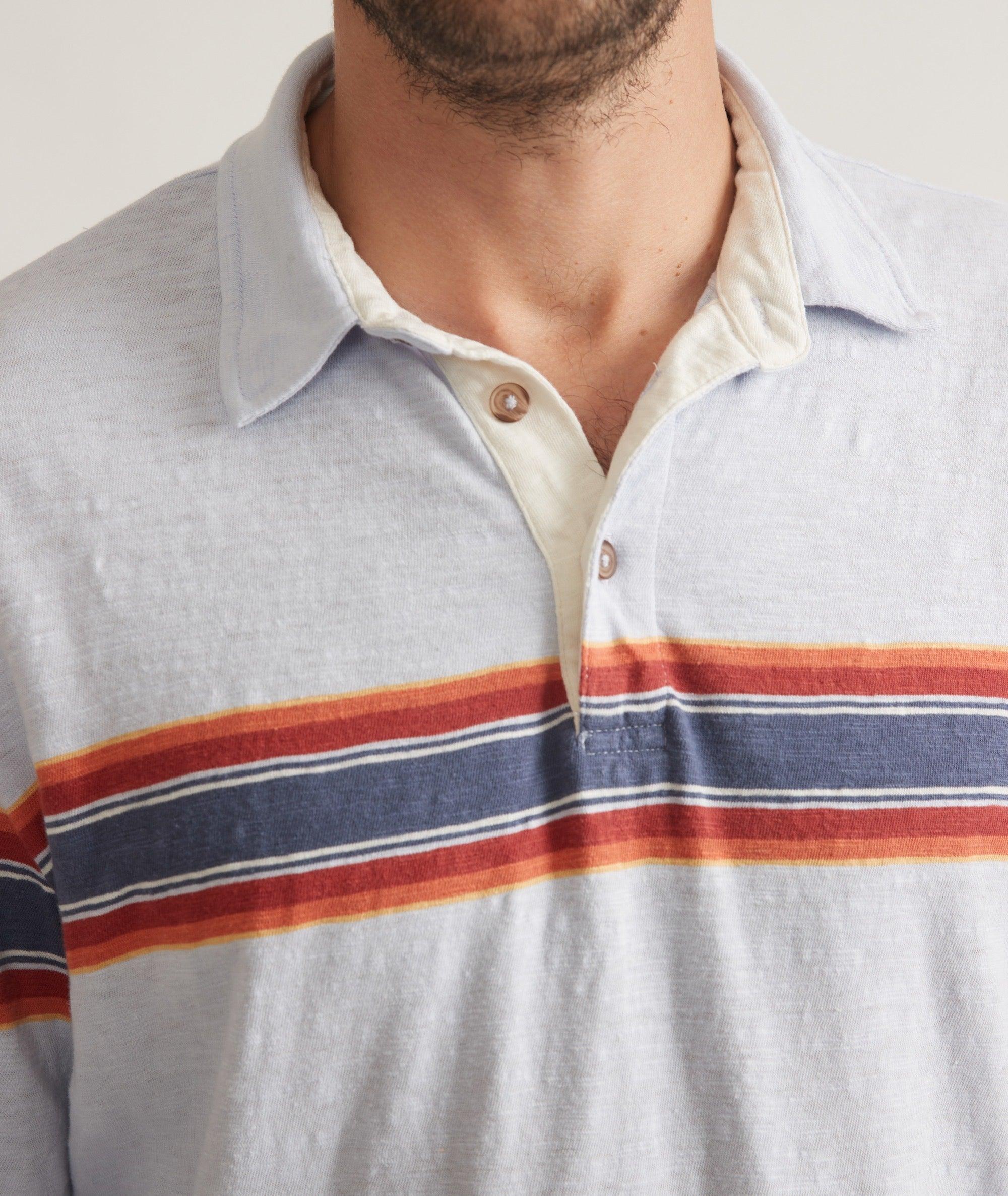 Vintage Heavy Slub Rugby Polo Product Image