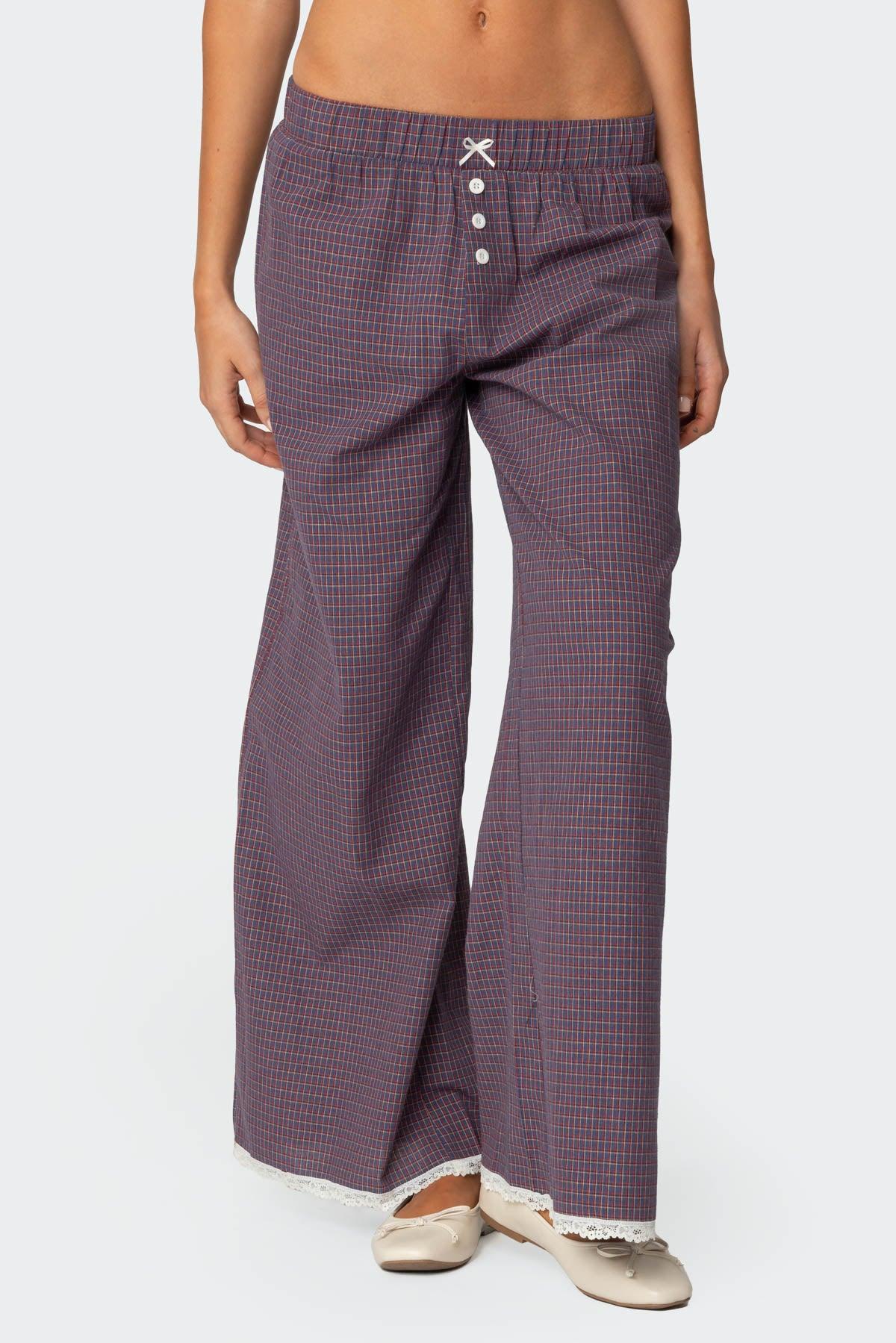 Dakota Plaid Pants Product Image