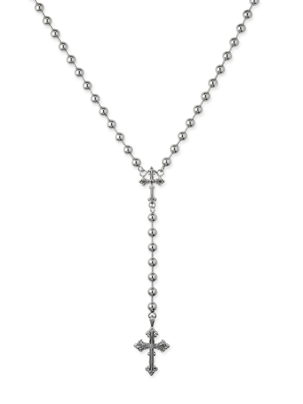 beaded rosary necklace Product Image