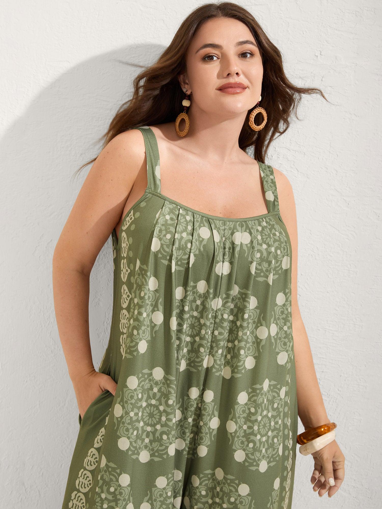 Sunkissed Stretchy Adjustable Strap Jumpsuit Female Product Image