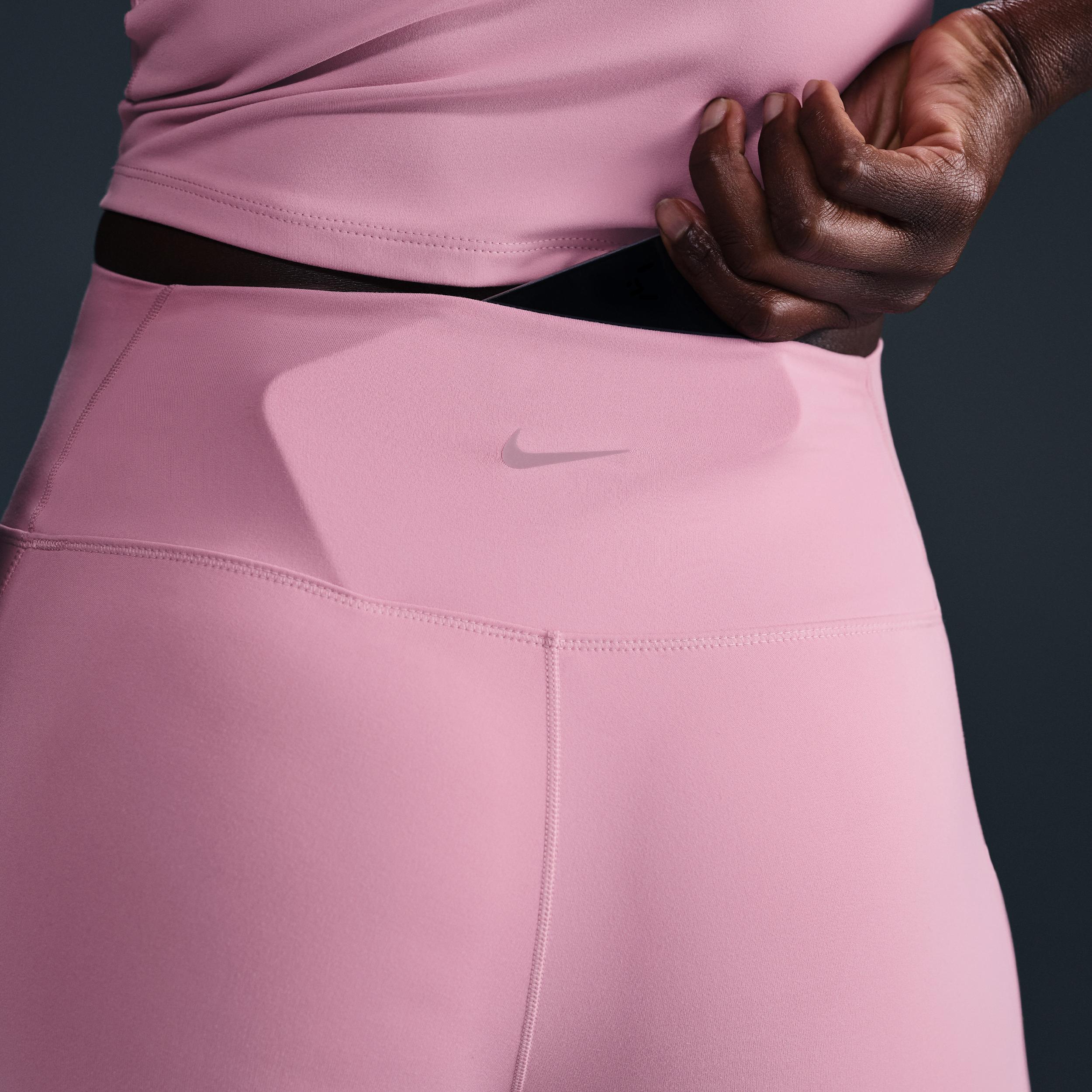 Nike Women's One High-Waisted 8" Biker Shorts with Pockets Product Image