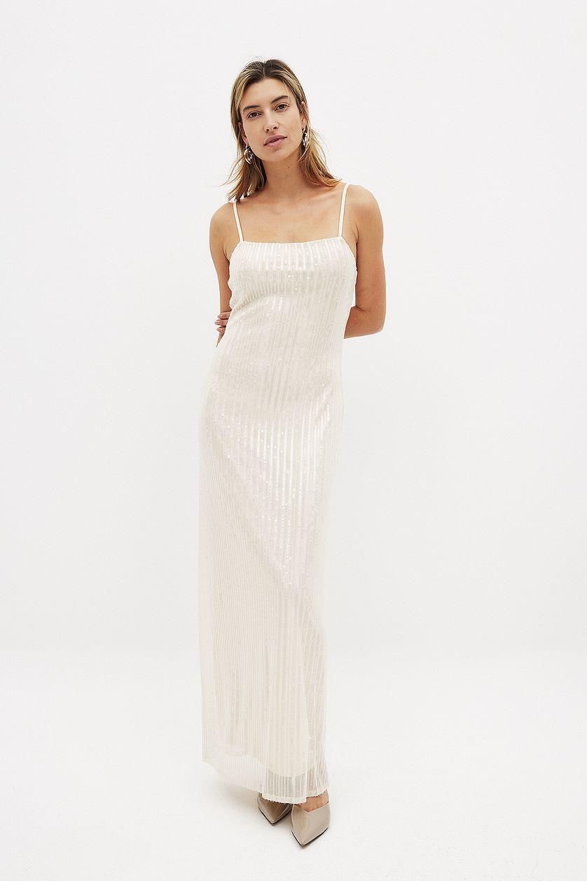 Mermaid Sequin Maxi Dress Product Image
