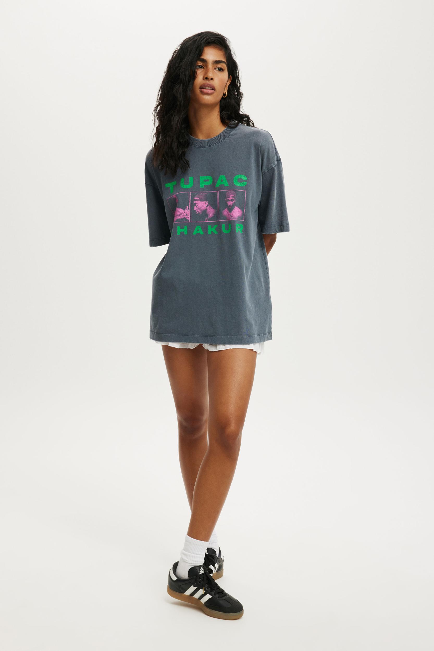 Tupac Boxy Graphic Tee Product Image