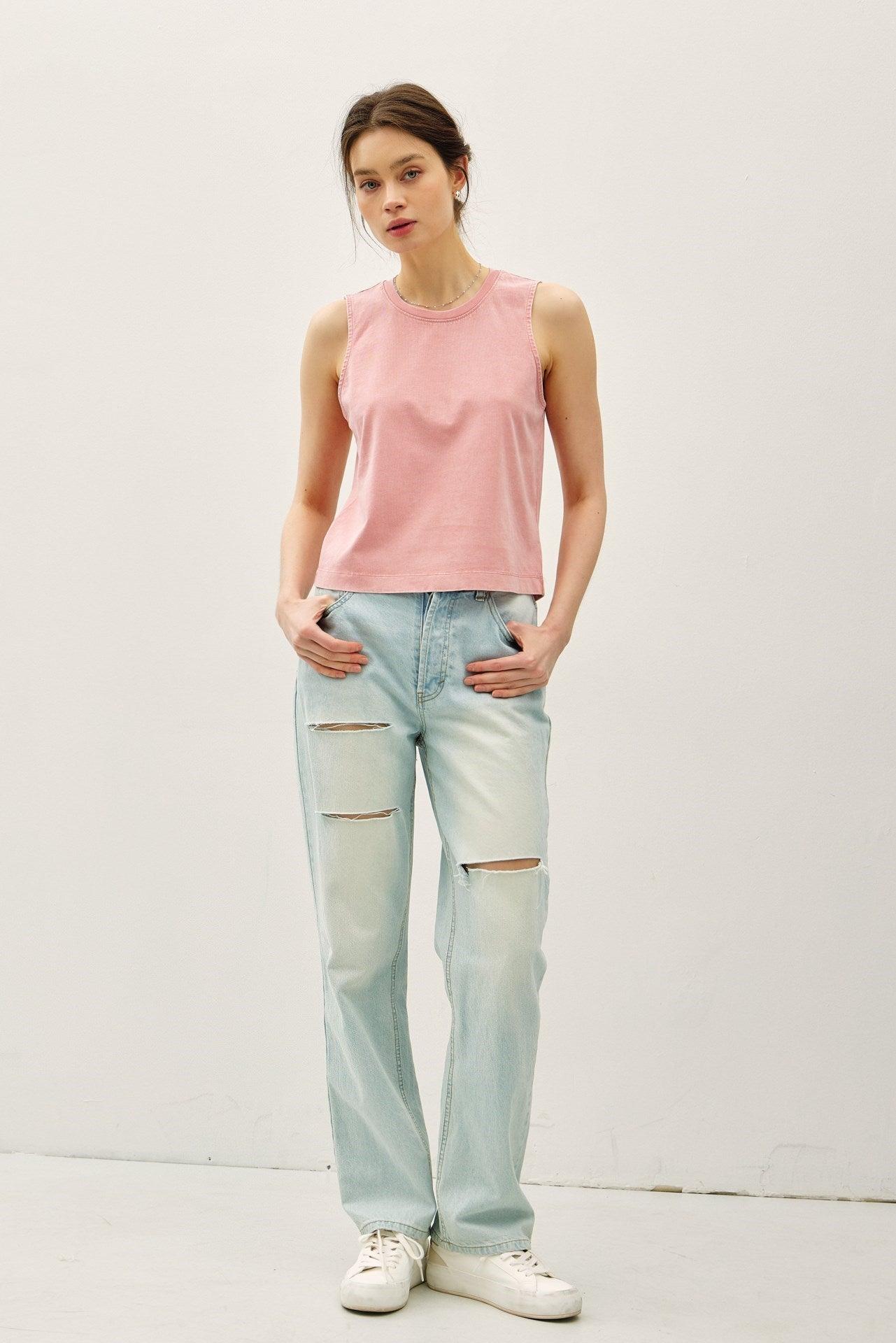 UB BASICS: WASHED & CROPPED TANK Product Image