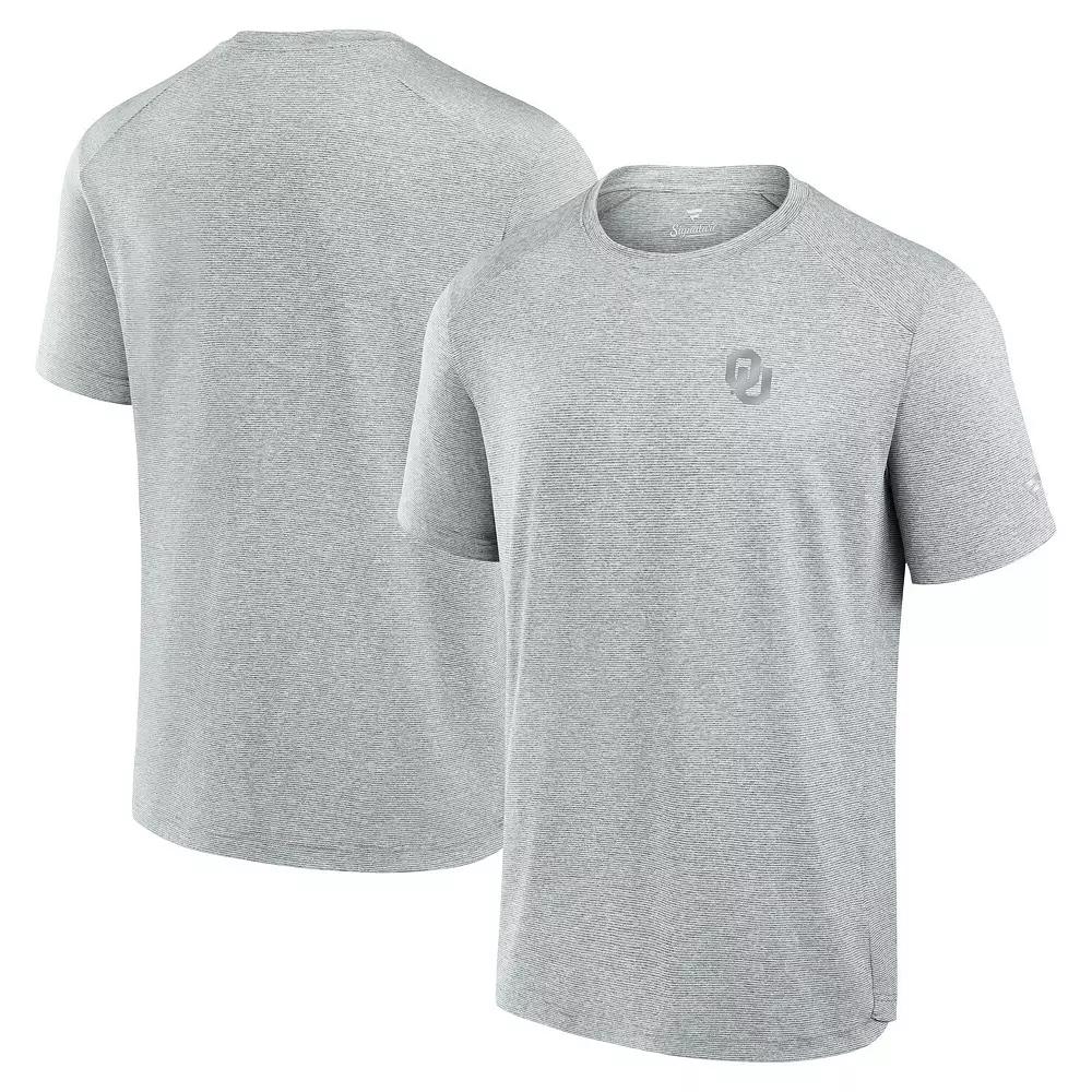 Men's Fanatics Gray Oklahoma Sooners Front Office Tech T-Shirt, Size: Medium, Grey Product Image