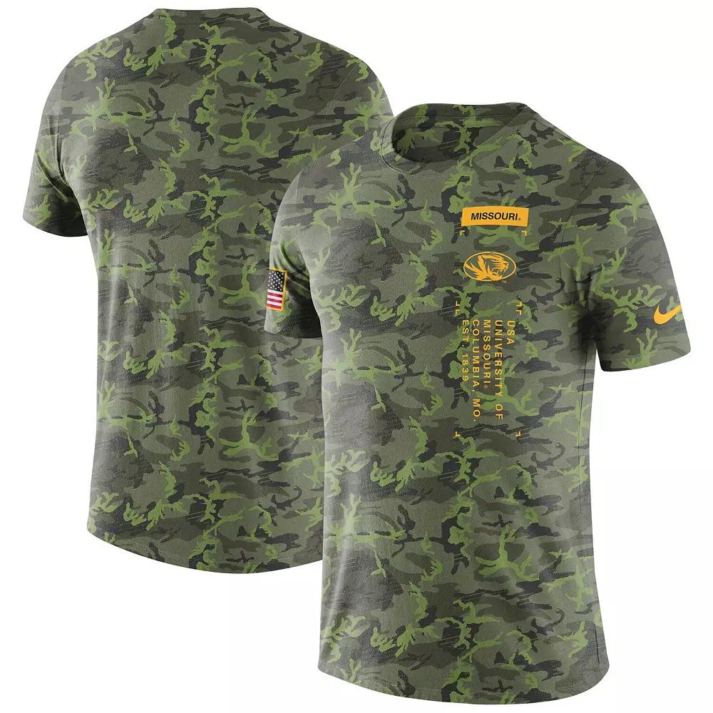 Men's Nike Camo USC Trojans Military T-Shirt, Size: Medium, Green Product Image