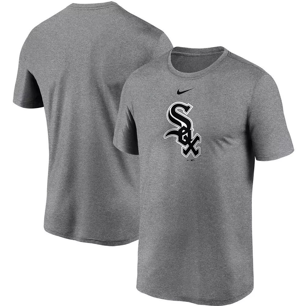 Men's Nike Gray Chicago White Sox Large Logo Legend Performance T-Shirt,  Product Image