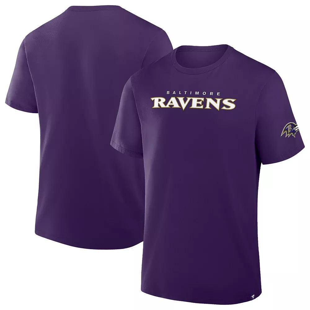 Men's Fanatics Purple Baltimore Ravens Legacy Cotton T-Shirt,  Product Image