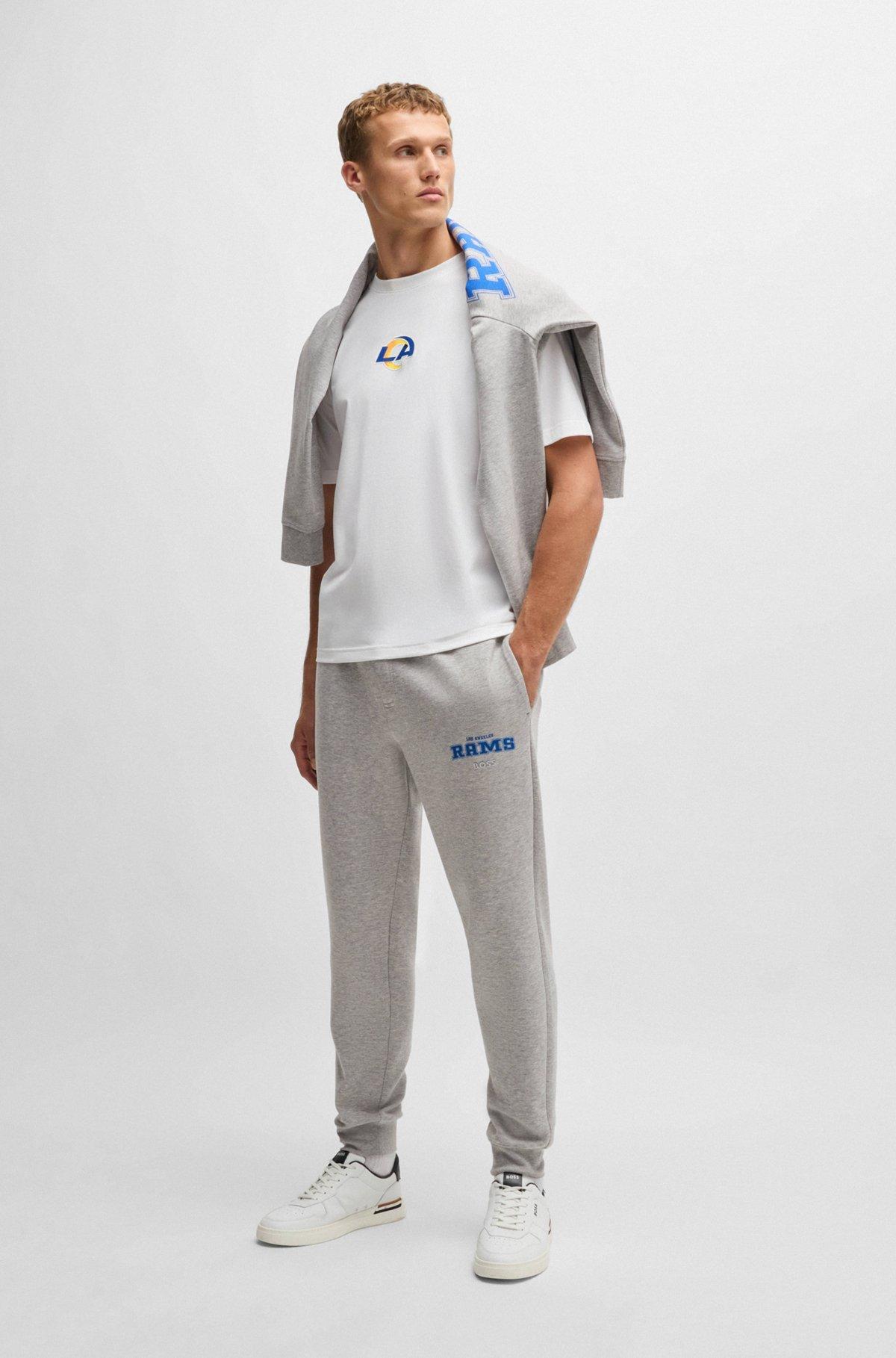 BOSS x NFL stretch-cotton T-shirt with special branding Product Image