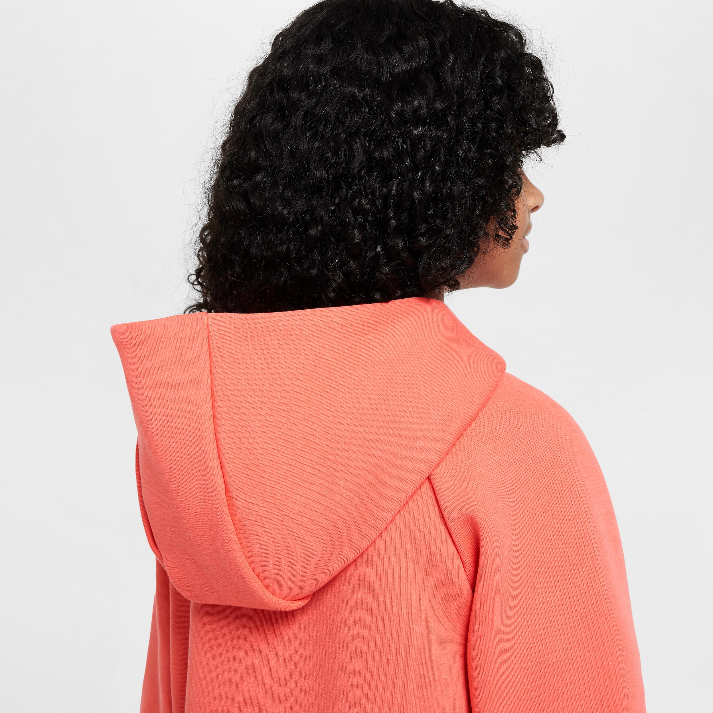 Unisex Nike Sportswear Tech Fleece Girls Full-Zip Hoodie | HV8695-814 Product Image