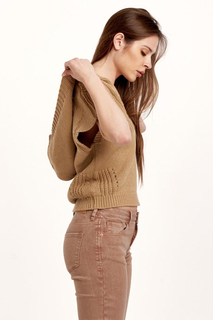 Emira Crochet Hoodie Product Image