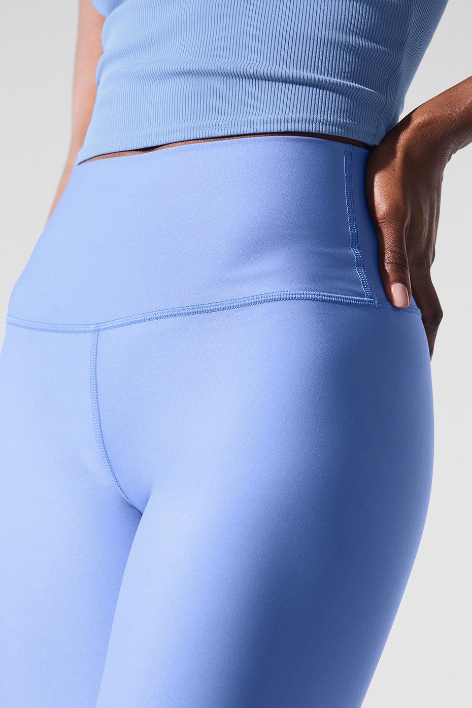 High-Waist Airlift Legging - Crystal Clear Blue Female Product Image