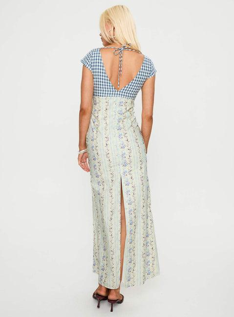 Saije Maxi Dress Multi Floral Product Image