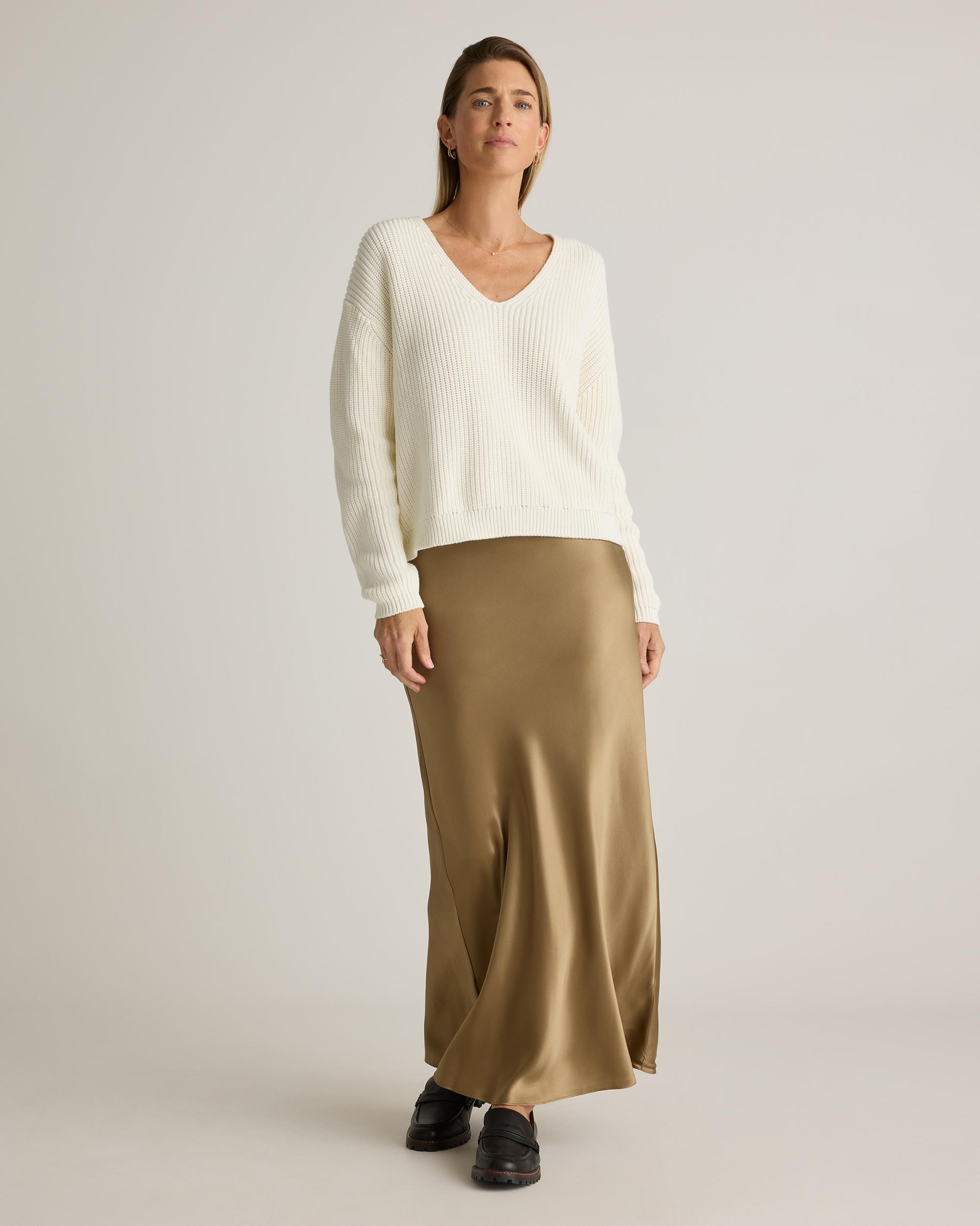 Quince | Women's Mongolian Cashmere Polo Sweater Product Image