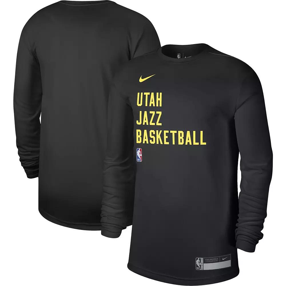 Unisex Nike Black Utah Jazz 2023/24 Legend On-Court Practice Long Sleeve T-Shirt, Men's,  Product Image