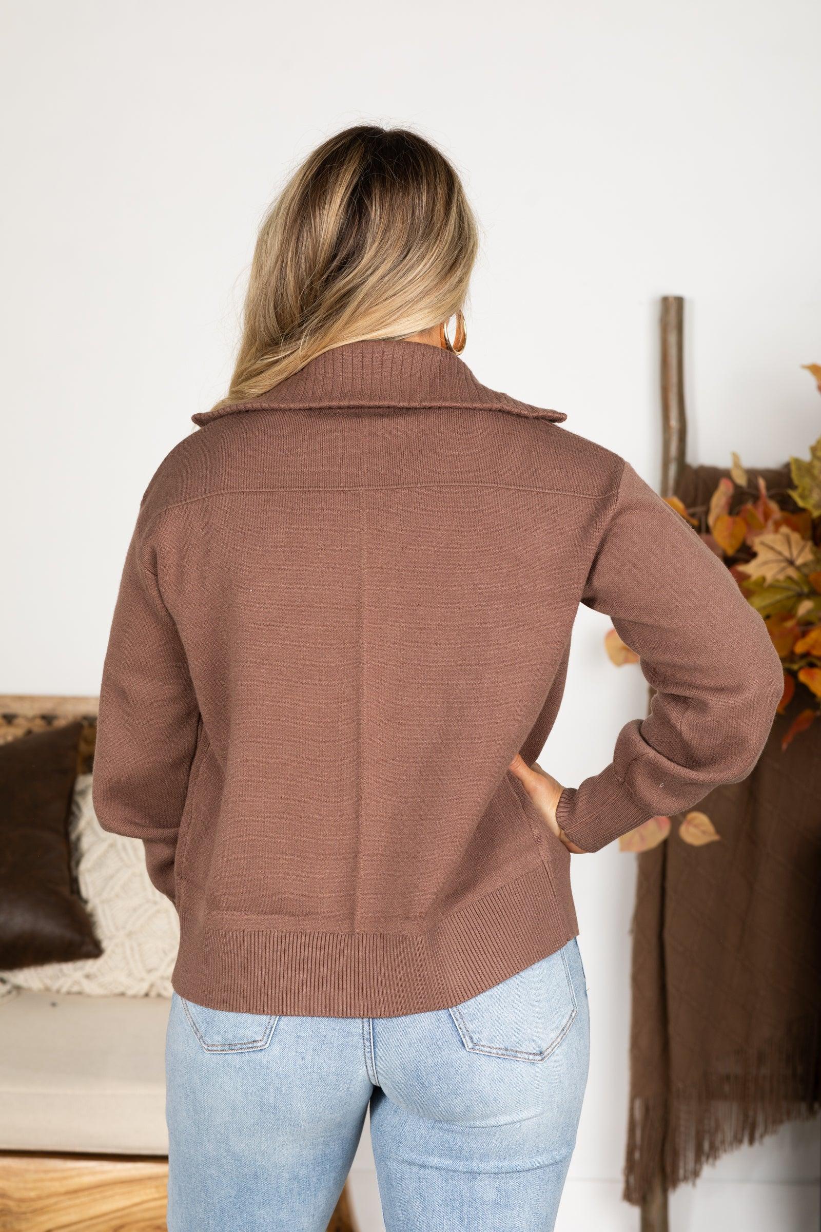 Zipper Down Jacket With Pockets Product Image