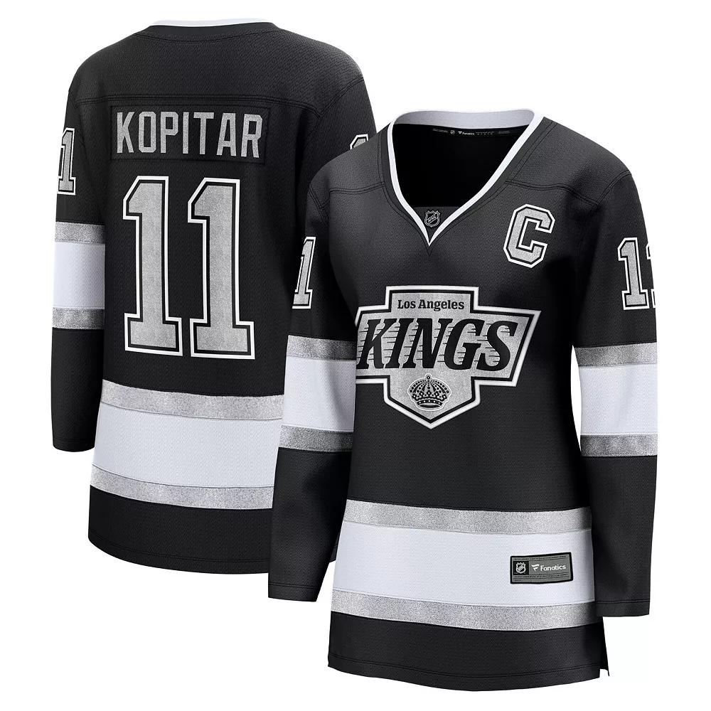 Women's Fanatics Anze Kopitar Black Los Angeles Kings Home Premier Breakaway Player Jersey,  Product Image