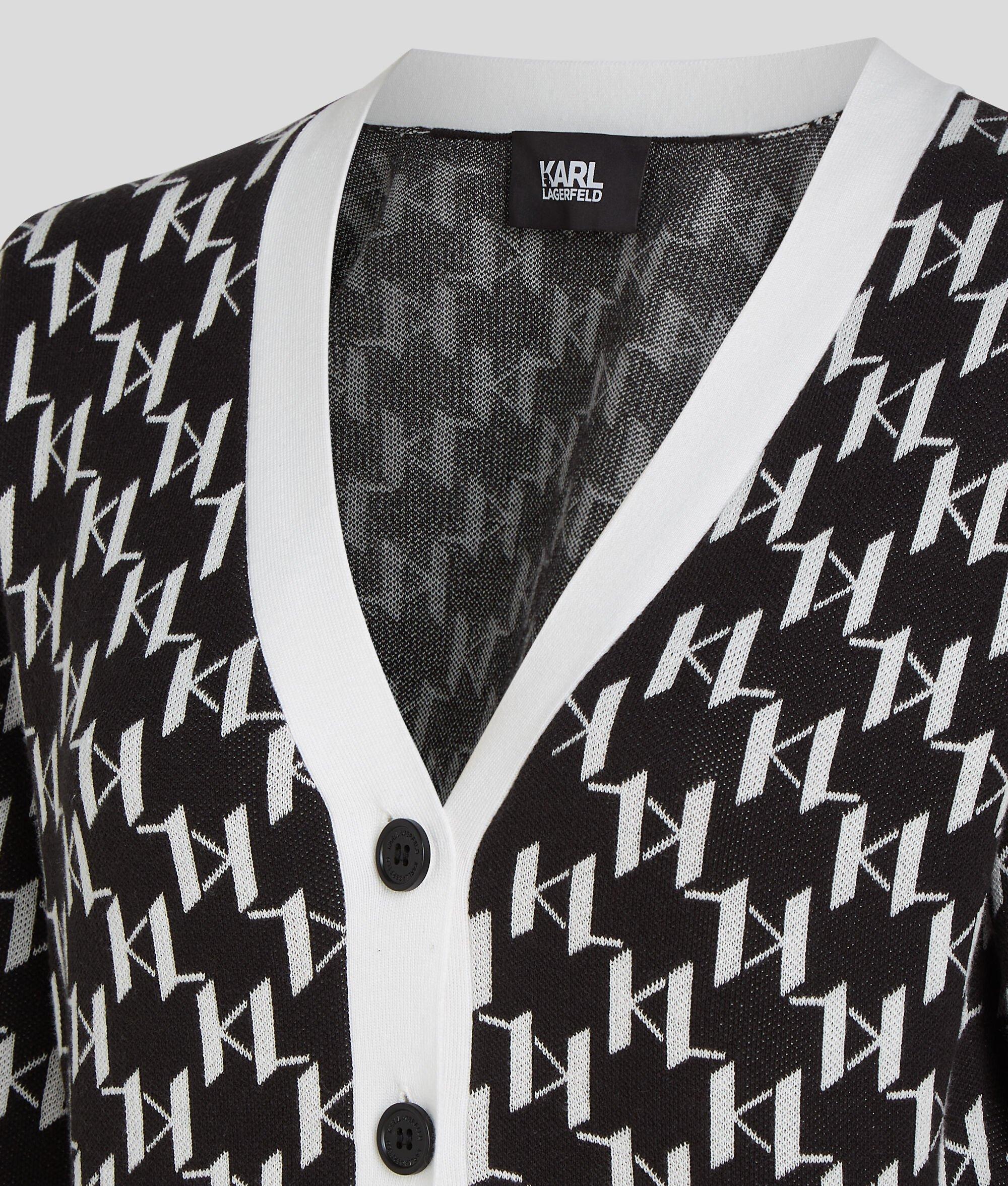 MONOGRAM CROPPED CARDIGAN Product Image