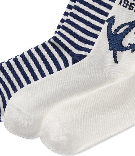 Polo Ralph Lauren RL Anchor 2-Pack Crew Sock Product Image
