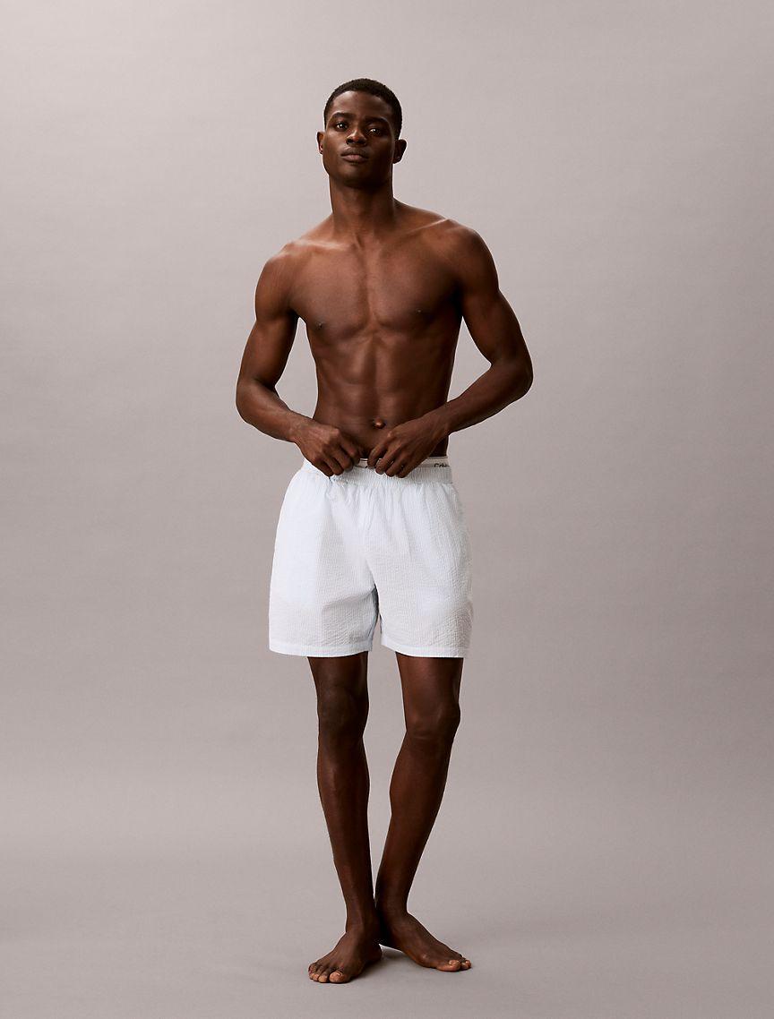 Seersucker Sleep Shorts Product Image