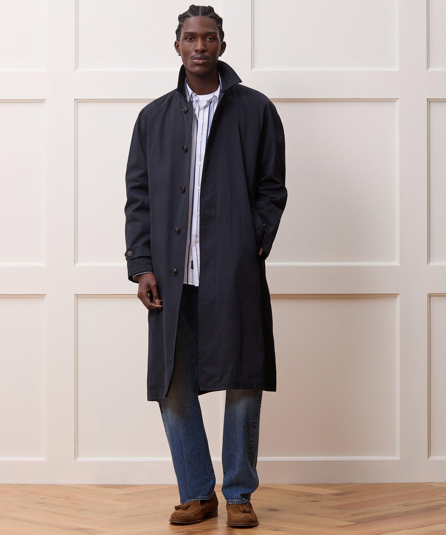 Italian Nylon Trench Coat Product Image