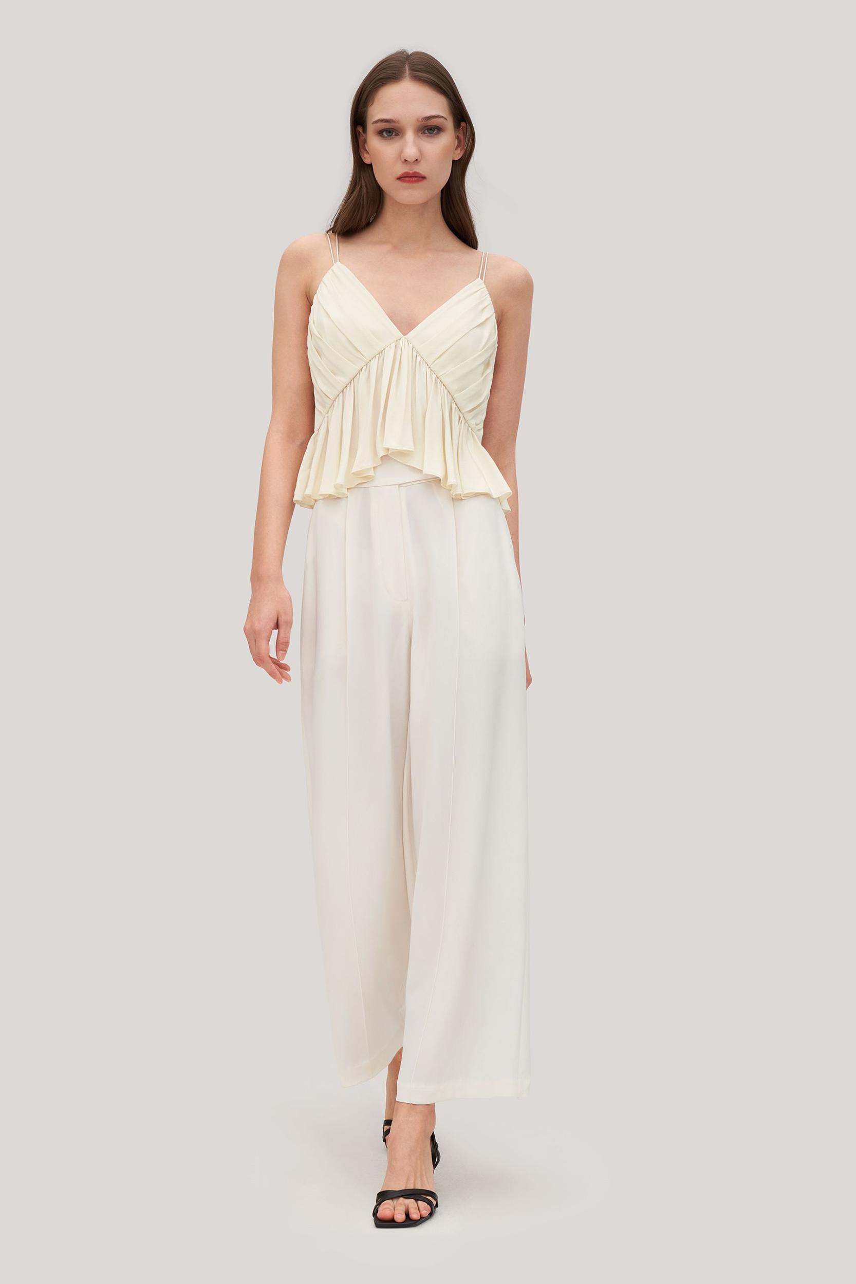 Heavy Crepe Silk Iris Pant Product Image