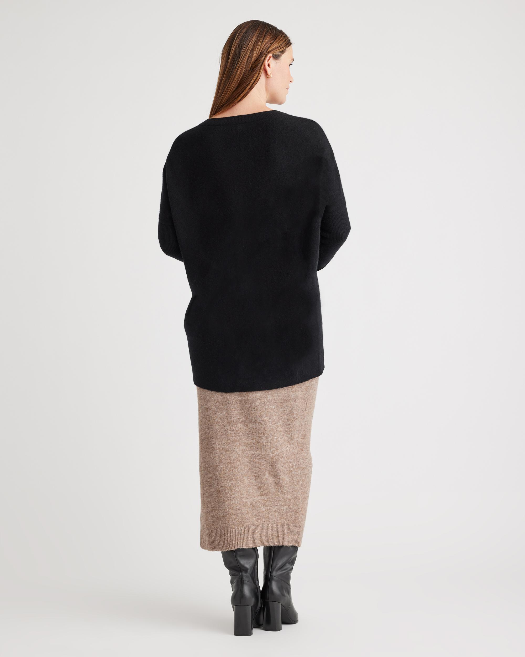 Quince | Women's Mongolian Cashmere Maternity Oversized Batwing Sweater Size XS Product Image