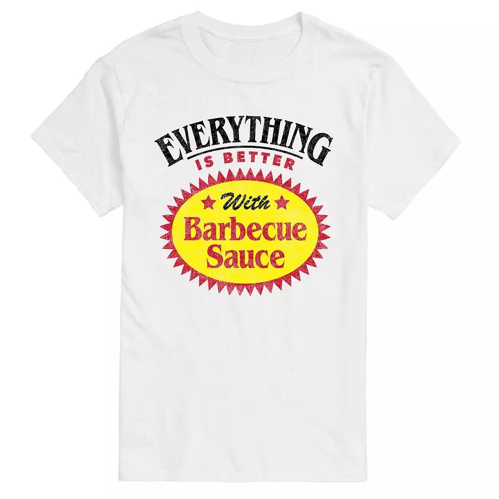 Men's Barbecue Sauce Graphic Tee,  Product Image