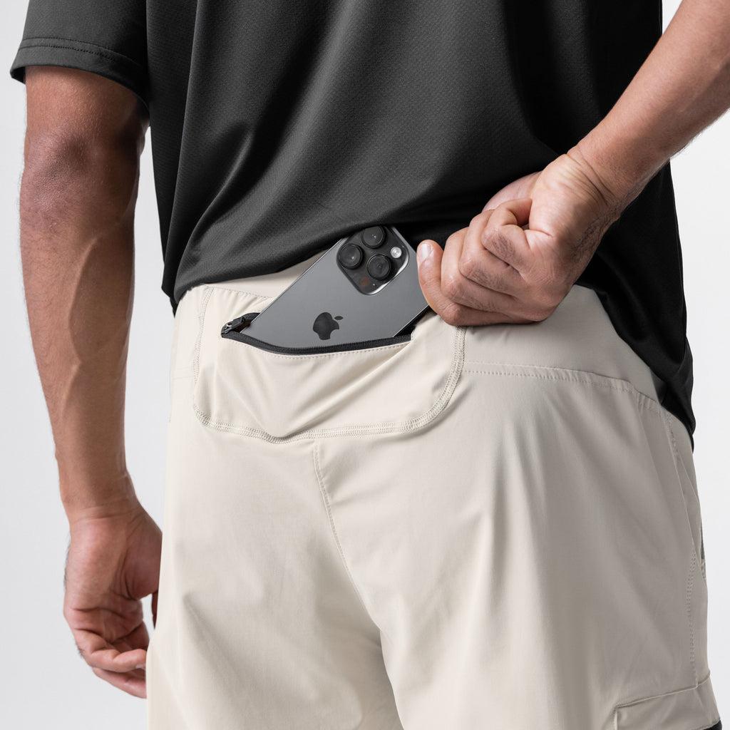 0698. Tetra-Lite® Inlay Pocket High Rib Jogger - Sand Smoke Product Image