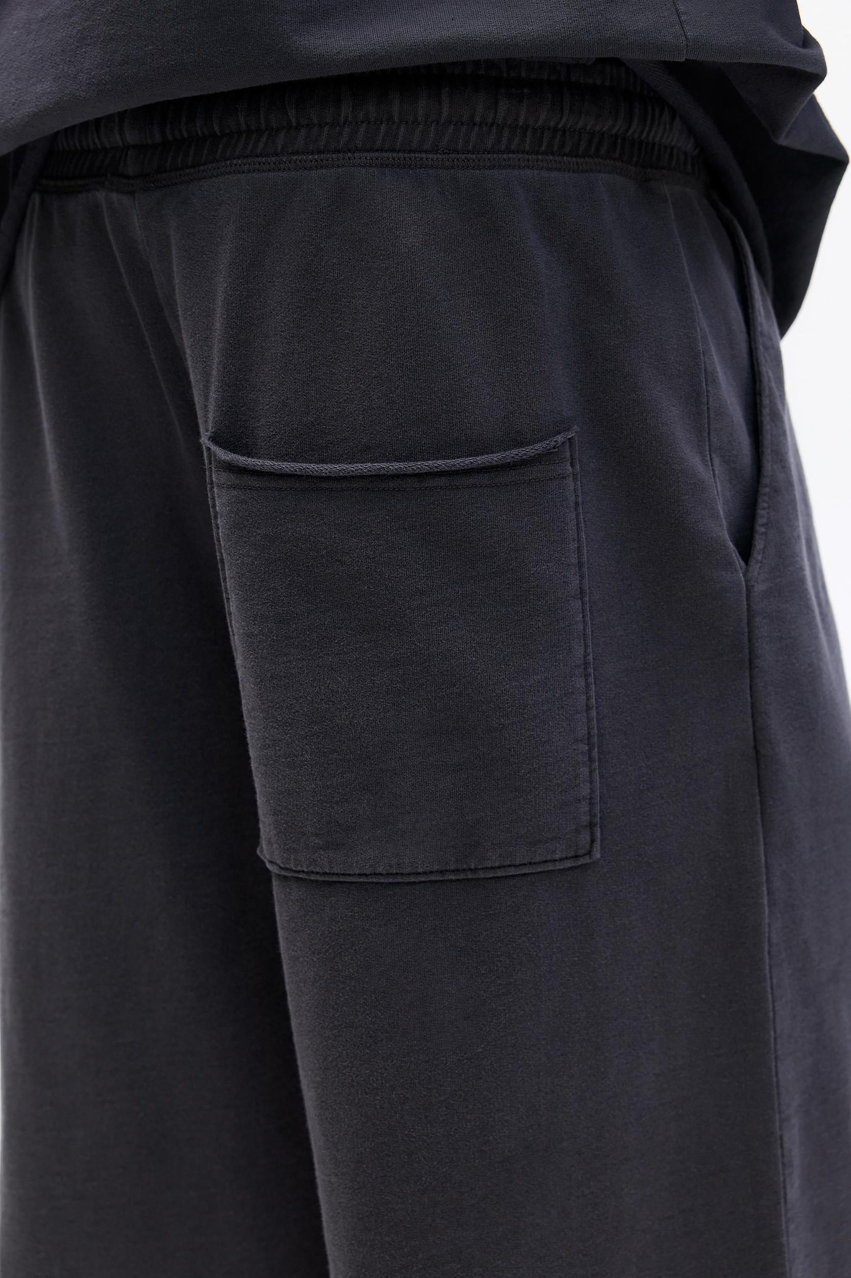 Baggy Bermuda sweat shorts Product Image