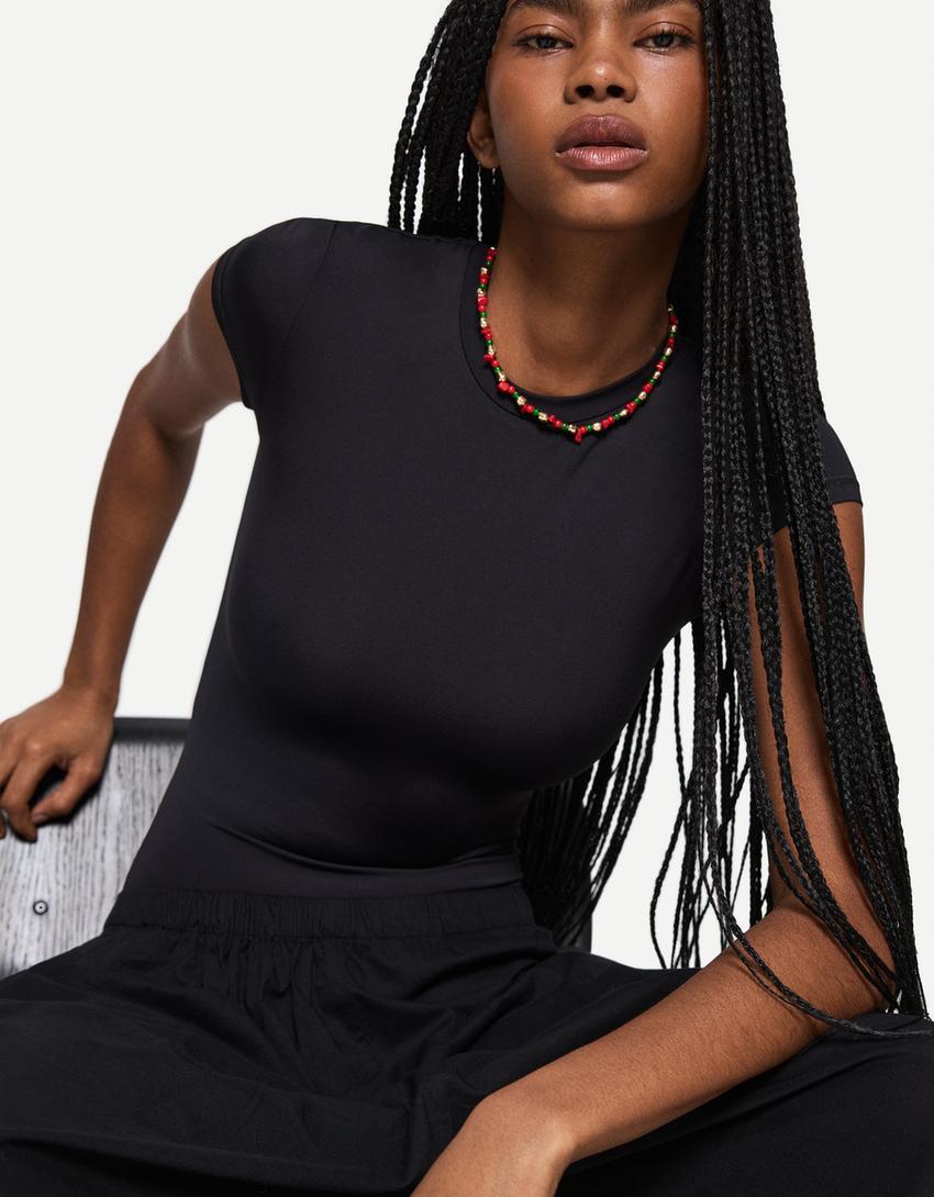 Short sleeve bodysuit Product Image