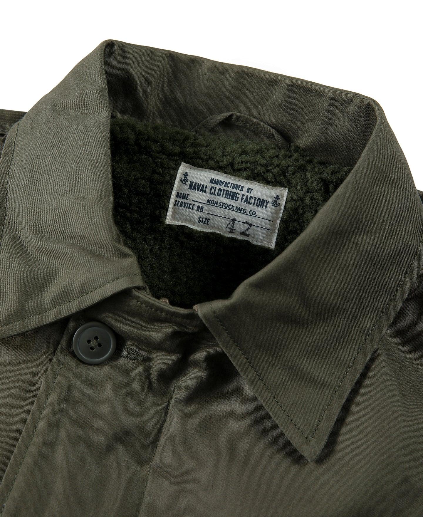 Final Version USN A-2 Deck Jacket (Polyester Lamb Wool) Product Image