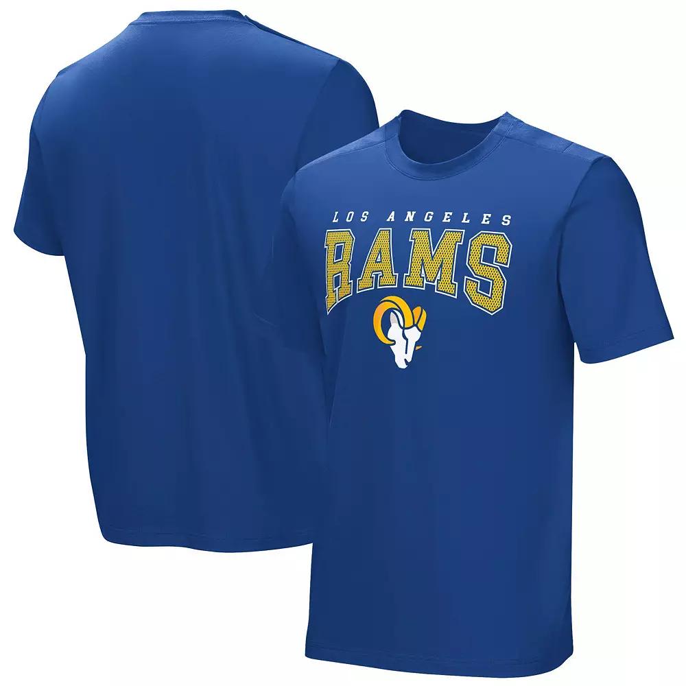 Men's Blue Los Angeles Chargers Home Team Adaptive T-Shirt,  Product Image