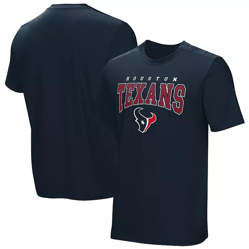 Men's Navy Houston Texans Home Team Adaptive T-Shirt,  Product Image