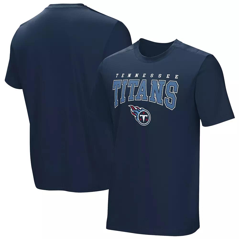 Men's  Navy Tennessee Titans Home Team Adaptive T-Shirt, Size: Large, Blue Product Image