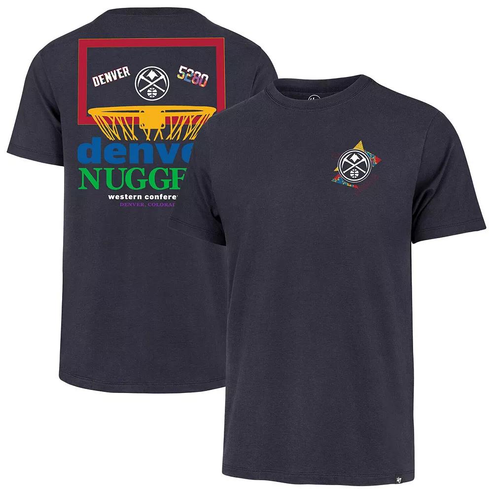 Men's '47 Blue Denver Nuggets City Edition Backboard T-Shirt,  Product Image