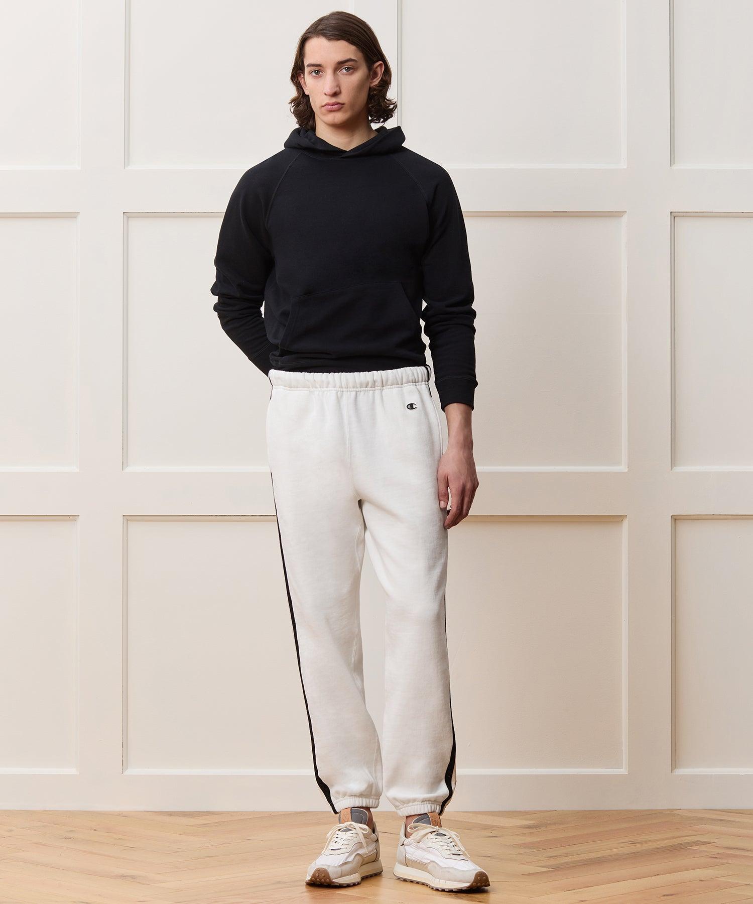 Champion Relaxed Fleece Striped Sweatpant Product Image