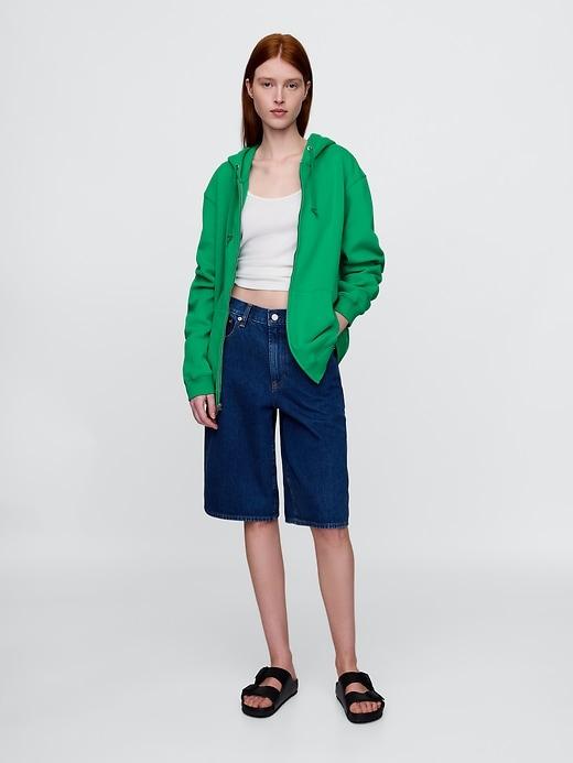 VintageSoft Zip Hoodie Product Image