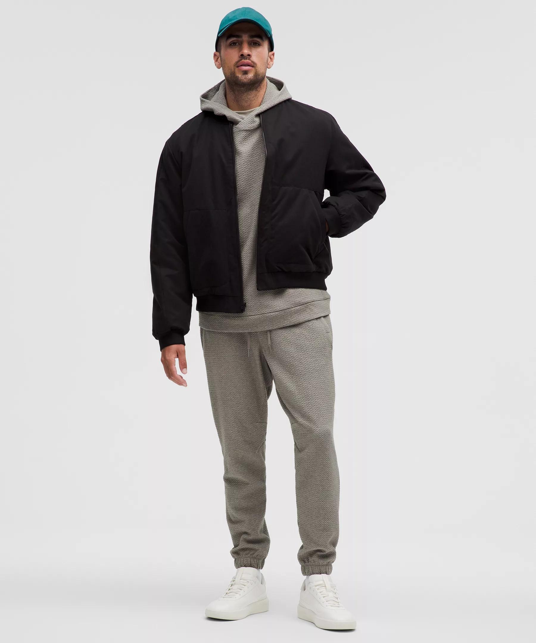 Textured Double-Knit Cotton Jogger *Regular Product Image