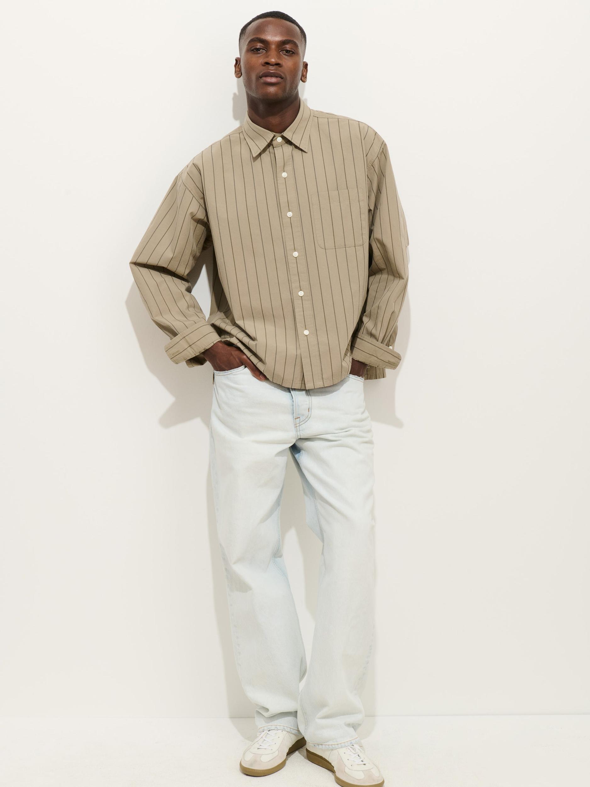 Franklin St Striped Shirt In Cotton Product Image
