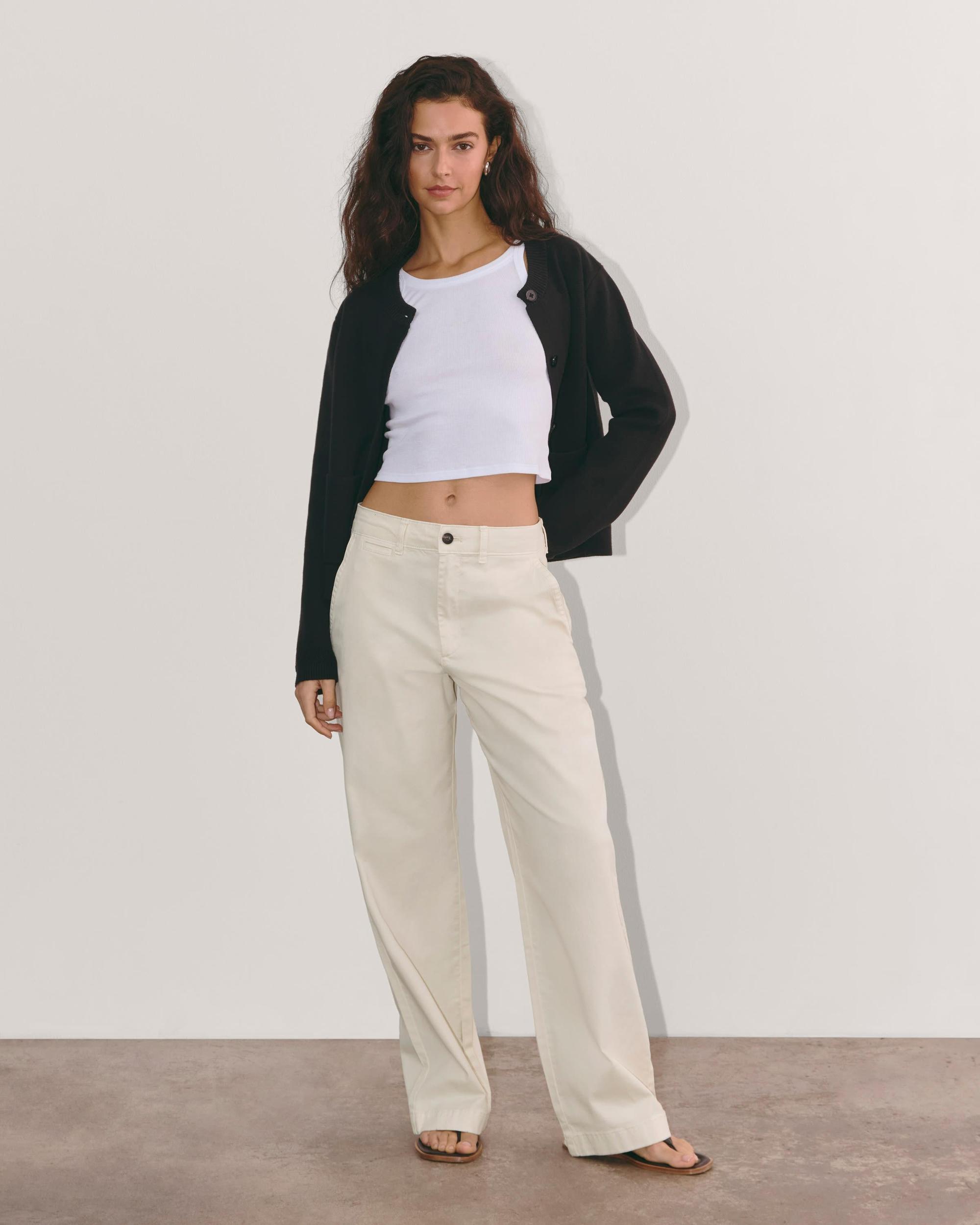 Womens Wide-Leg Chino by Everlane Product Image