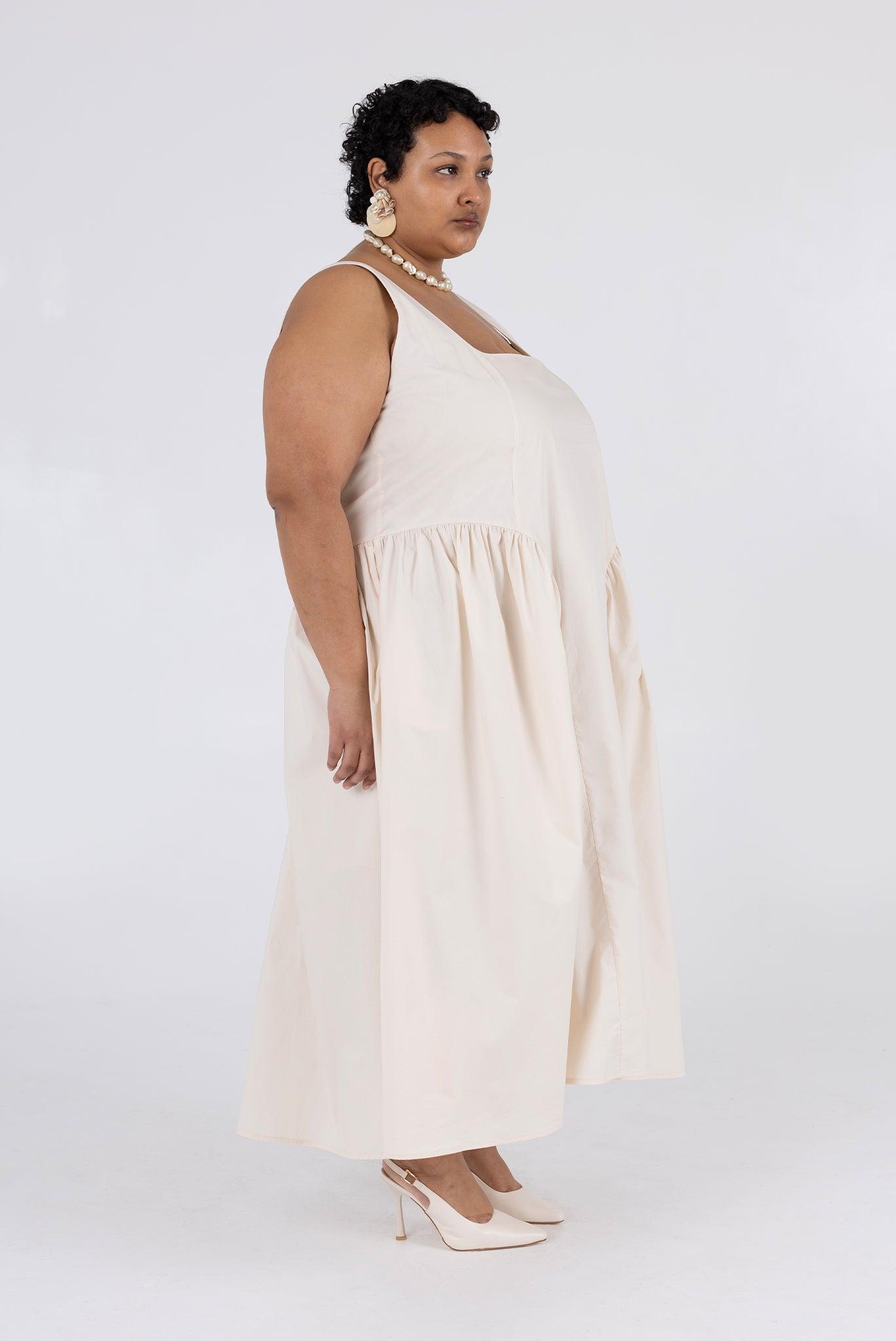Vanessa Dress - Parchment Product Image