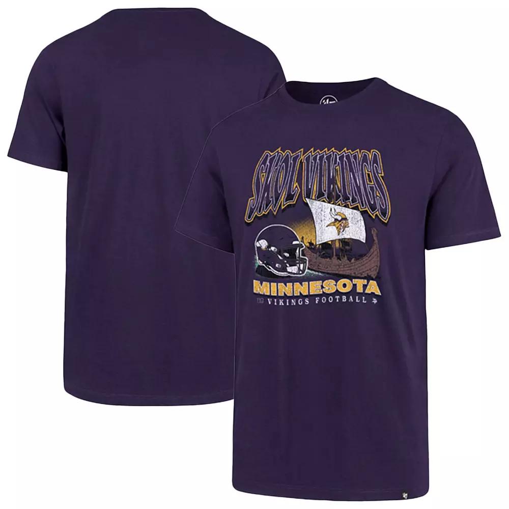 Men's '47 Purple Minnesota Vikings Regional Super Rival T-Shirt,  Product Image