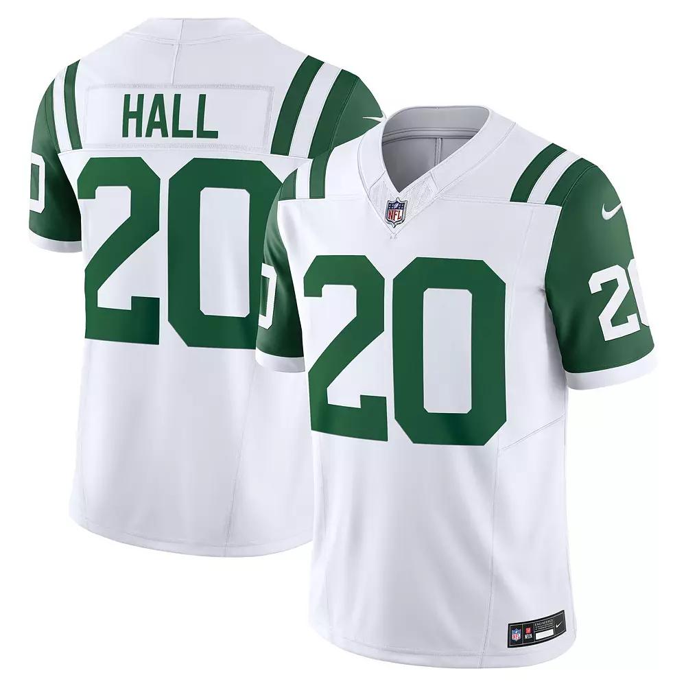 Men's Nike Breece Hall White New York Jets Classic Alternate Vapor F.U.S.E. Limited Jersey, Size: Large Product Image