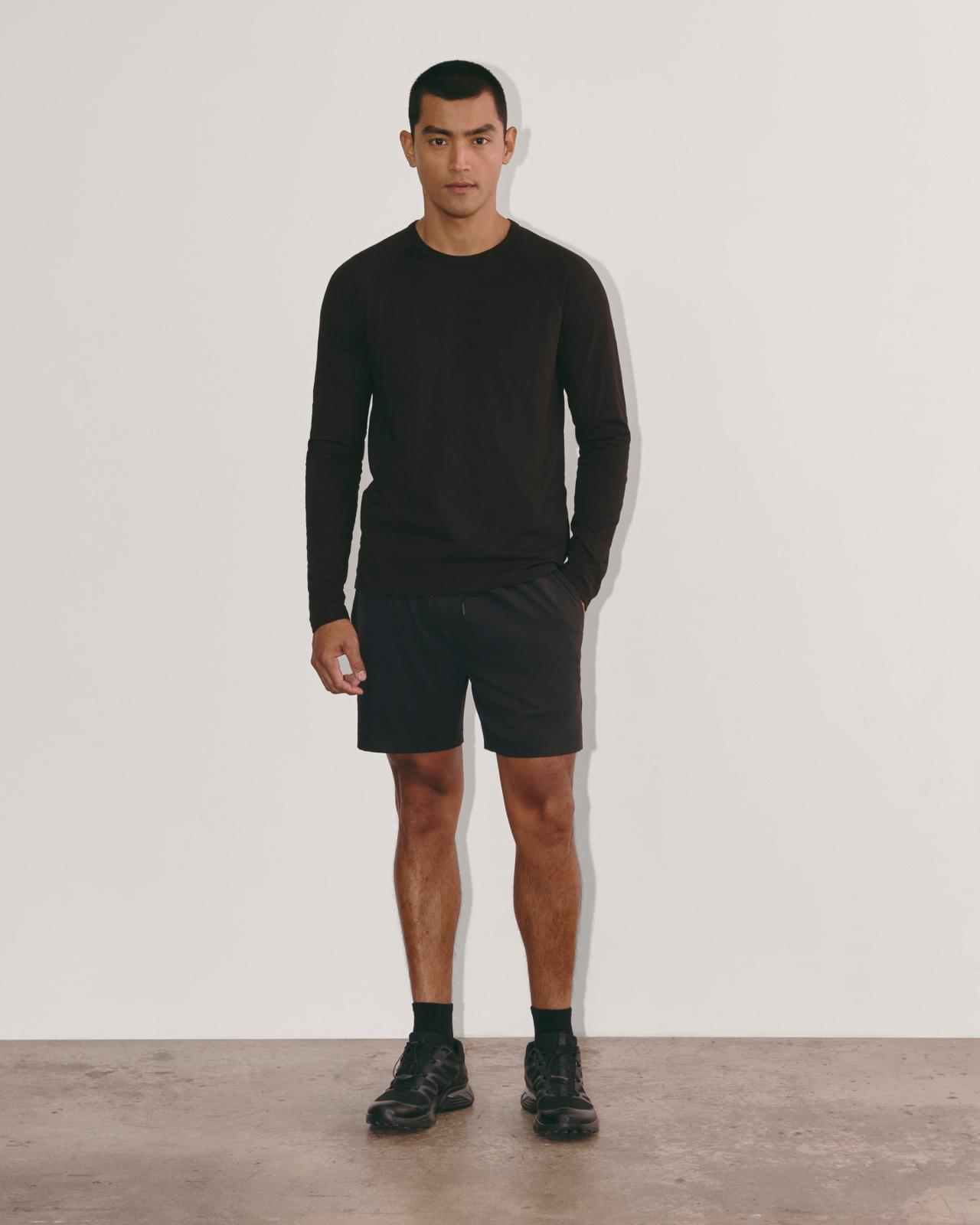 Mens Rec Long-Sleeve Crew T-Shirt by Everlane Product Image