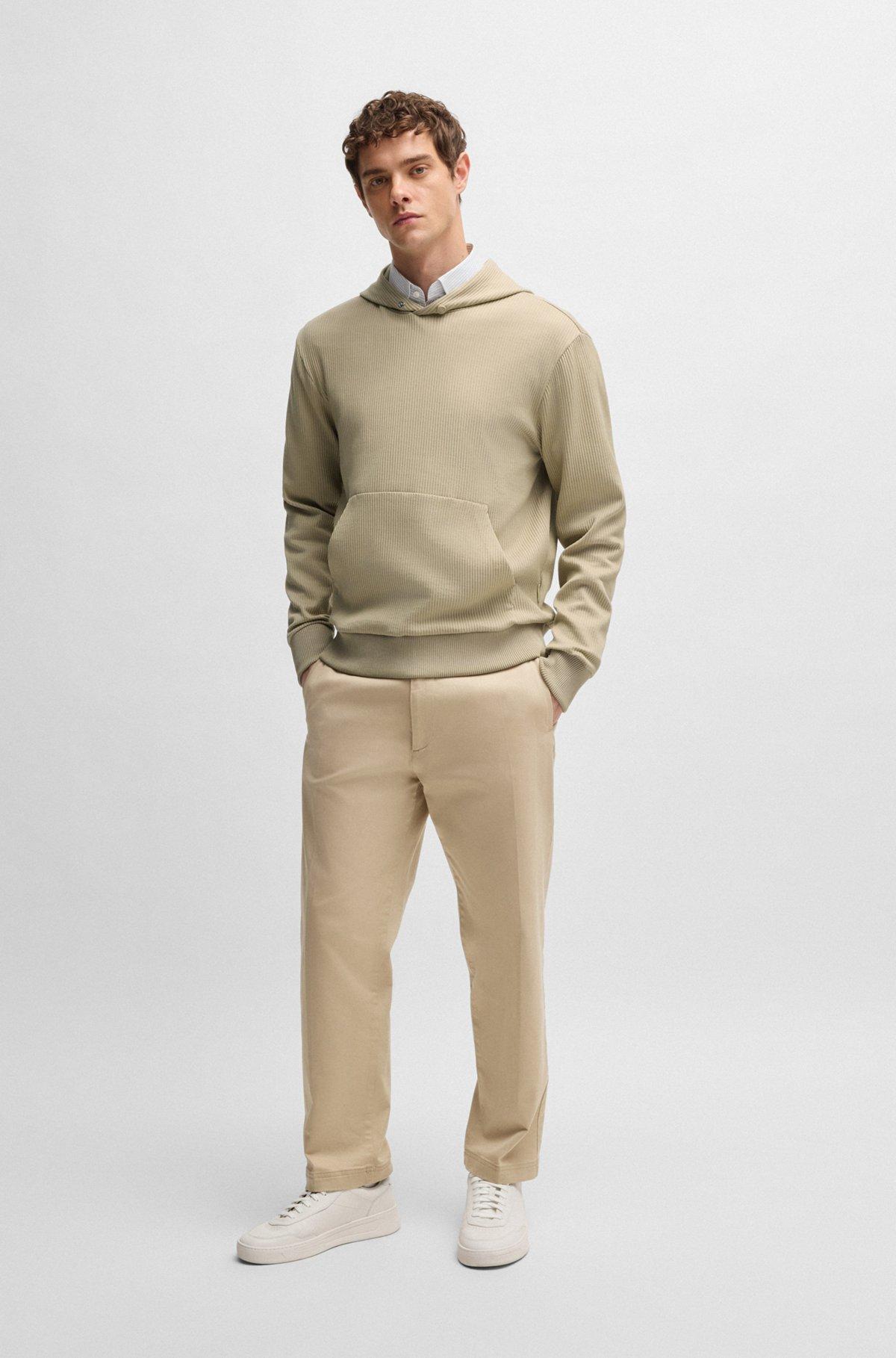  hoodie with striped structure Product Image