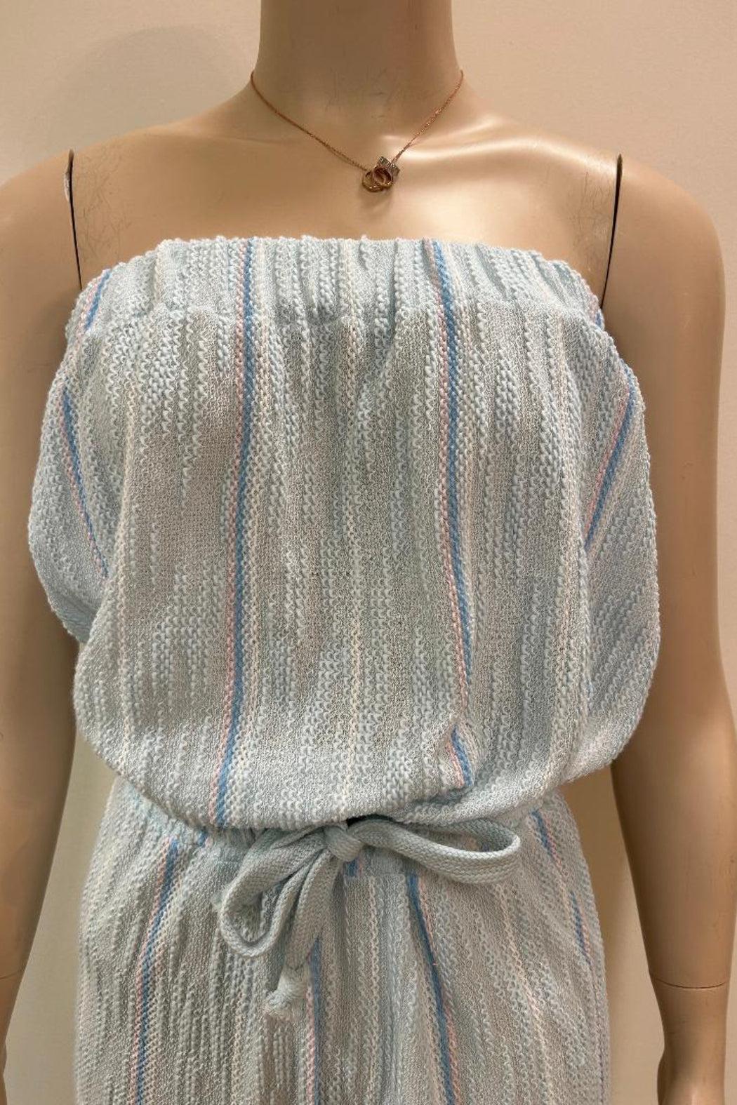 Mixed Stripes Textured Jumpsuit Product Image