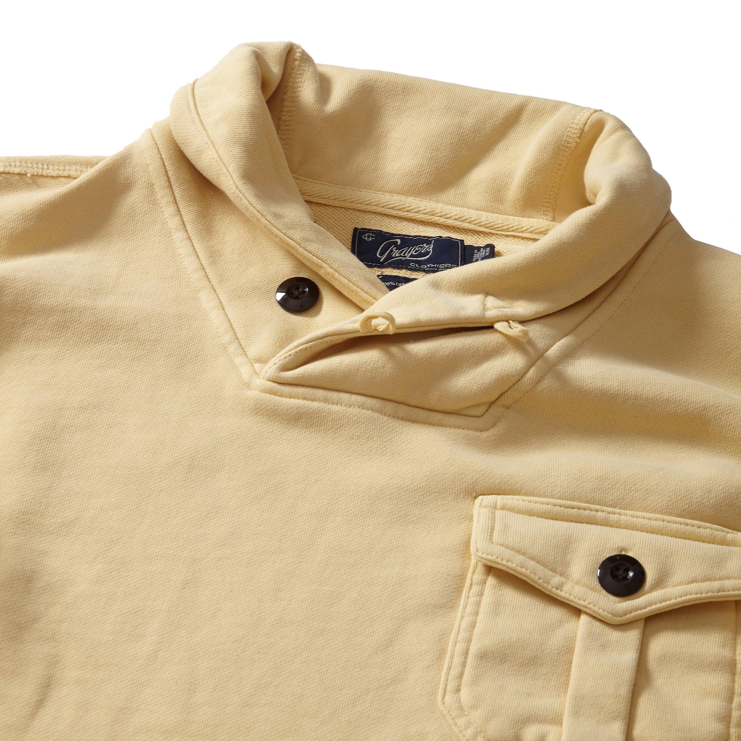 Conner Fleece Shawl Pullover - Pineapple Slice Product Image