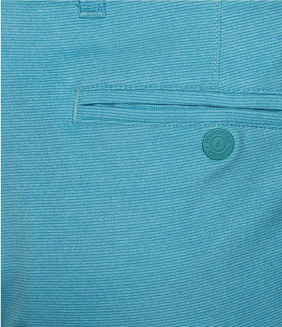 Roundtree & Yorke Performance Stretch Fabric Classic Fit Flat Front 8#double; Horizontal Texutred Shorts Product Image