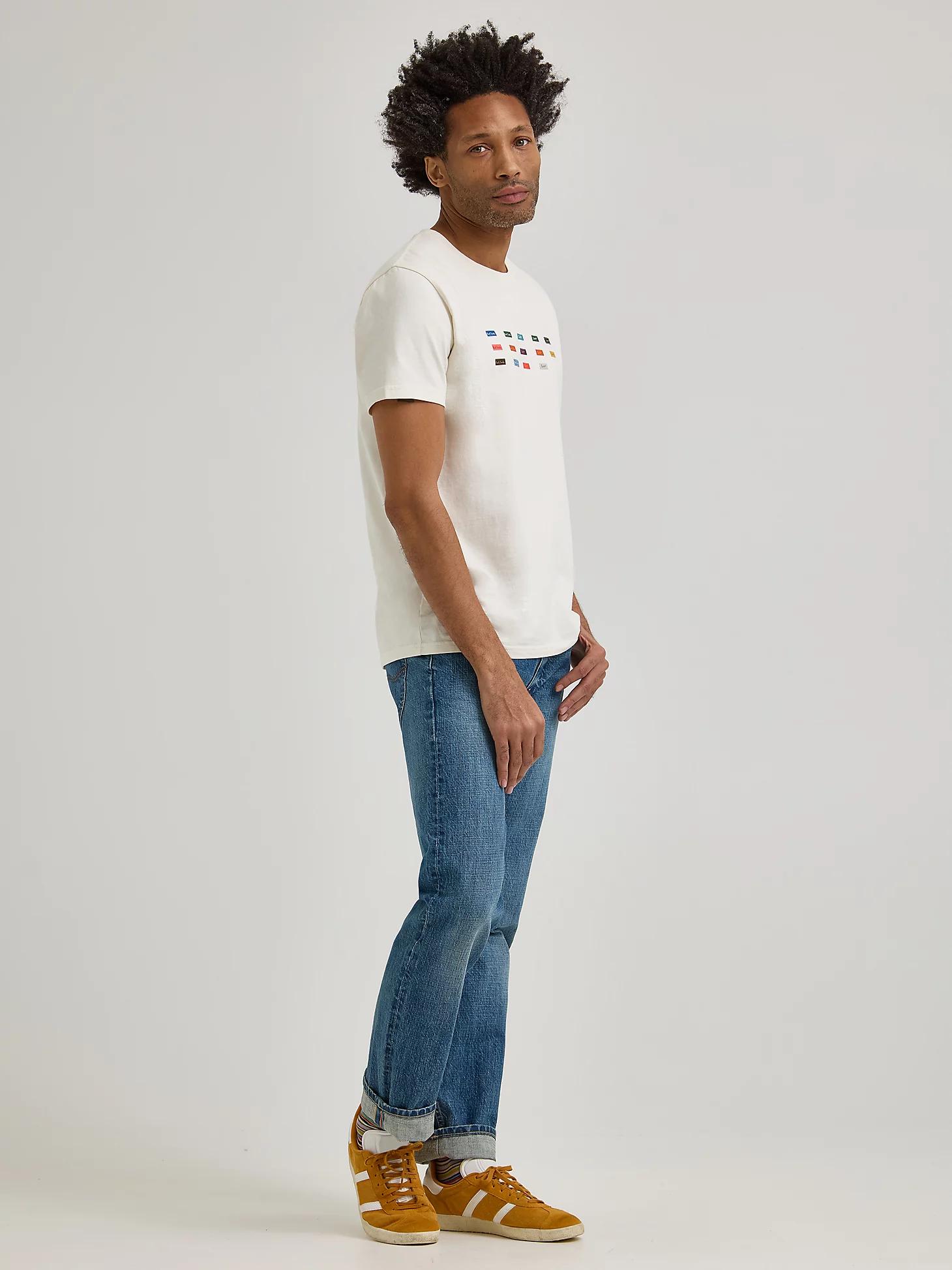 Men's Lee® x Paul Smith Label Tee | Men's Tops & Tees | Lee® Product Image